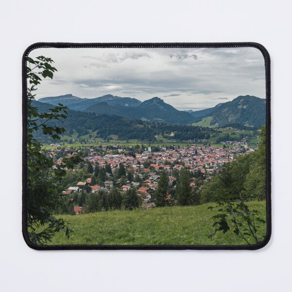 Item preview, Oberstdorf Village Panorama - Allgäu Alps designed and sold by xP42.