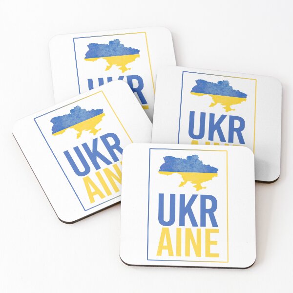 Item preview, Ukraine flag map designed and sold by EpicMaps.
