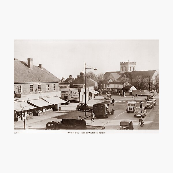 Ref: 56 - Broadwater Street West, Broadwater, Worthing, West Sussex. Photographic Print
