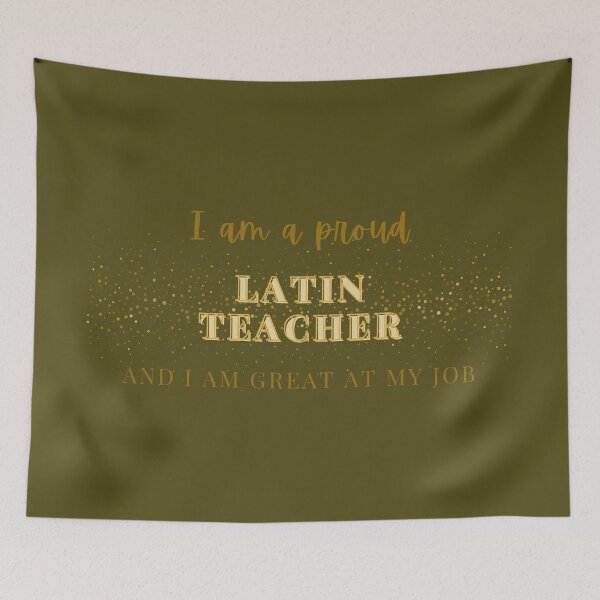 Item preview, Proud Latin Teacher designed and sold by CreeDesigns723.