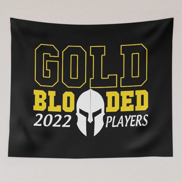 Item preview, Gold blooded warriors 2022 - Gold blooded warriors & basketball gifts for 11 year old boy designed and sold by Desibeau.