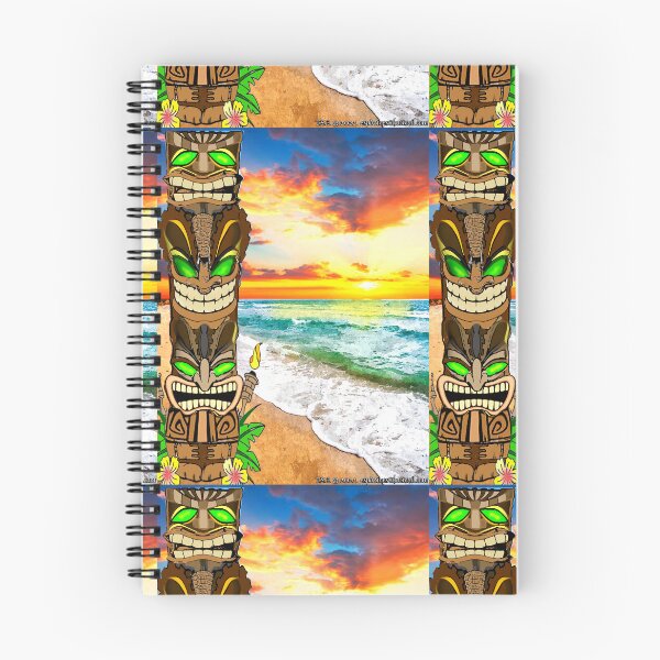 Item preview, espdzines-tiki beach designed and sold by EspDzines.