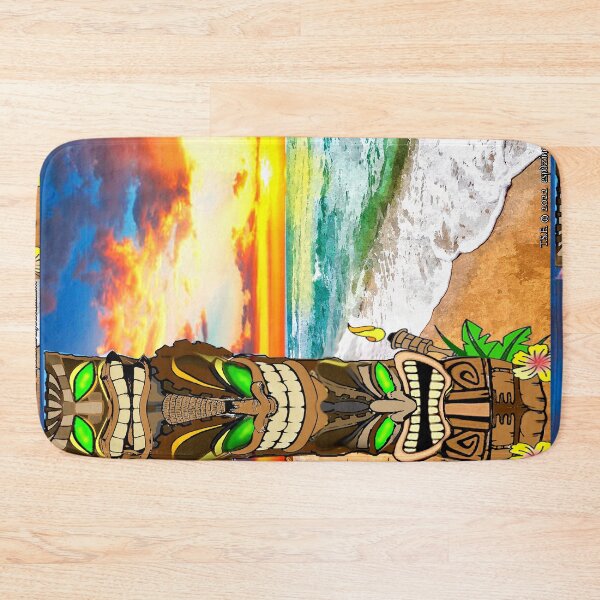 Item preview, espdzines-tiki beach designed and sold by EspDzines.