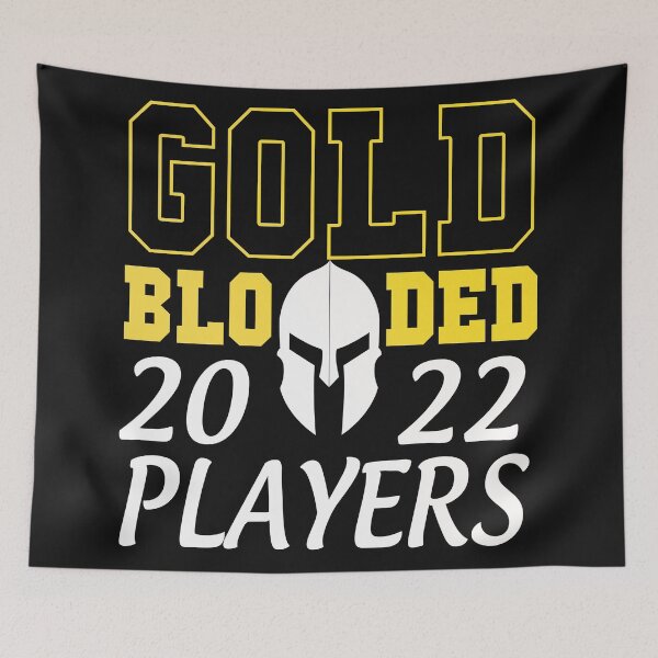 Item preview, Gold blooded warriors 2022 - Gold blooded warriors & basketball gifts for 11 year old boy designed and sold by Desibeau.