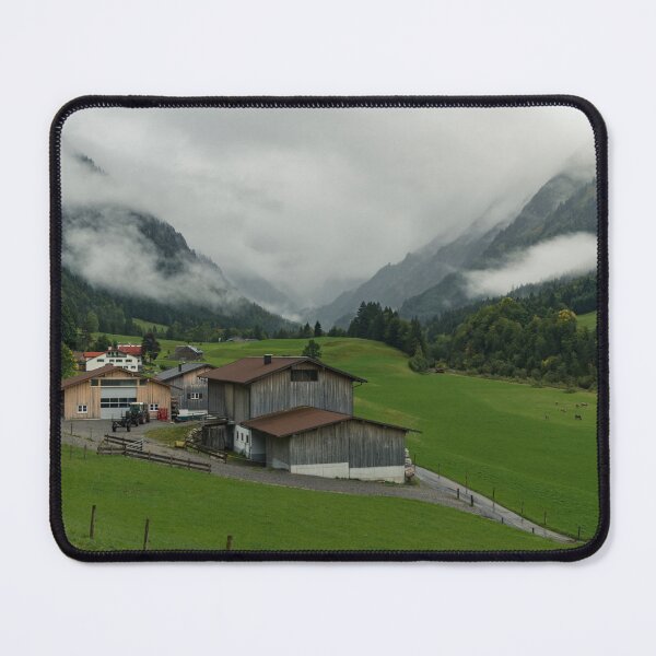 Item preview, Oberstdorf Gottenried mountain panorama with clouds - Allgäu Alps designed and sold by xP42.