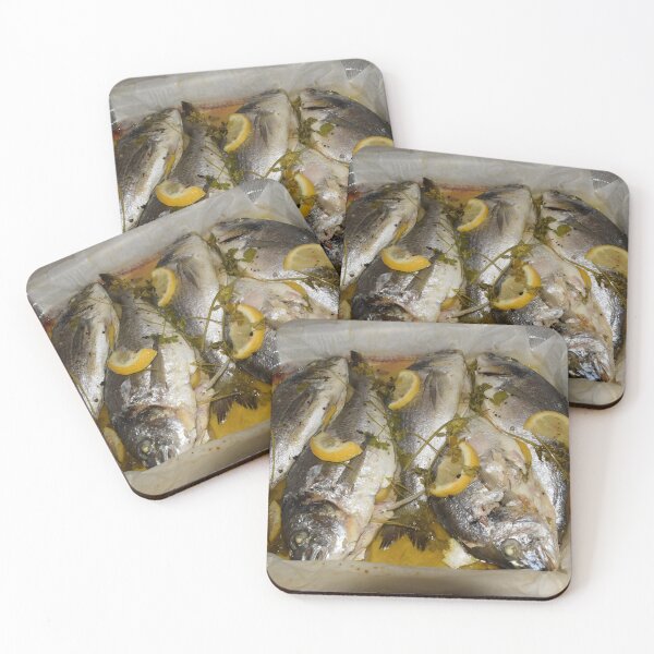 Item preview, Sea bream and lemons designed and sold by Furiarossa.