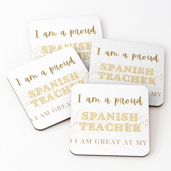 Item preview, Proud Spanish Teacher designed and sold by CreeDesigns723.