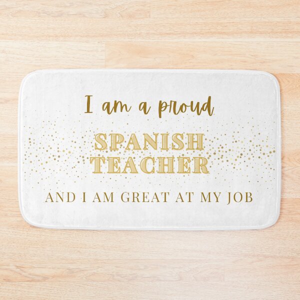 Item preview, Proud Spanish Teacher designed and sold by CreeDesigns723.