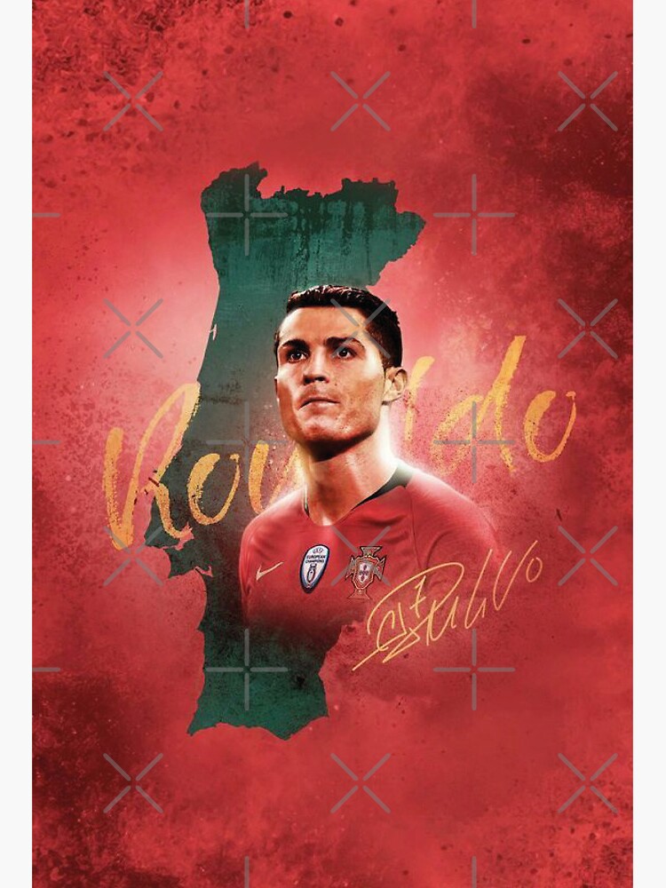 Ronaldo Jersey Away UEFA 2022 Poster for Sale by cartmaxx2