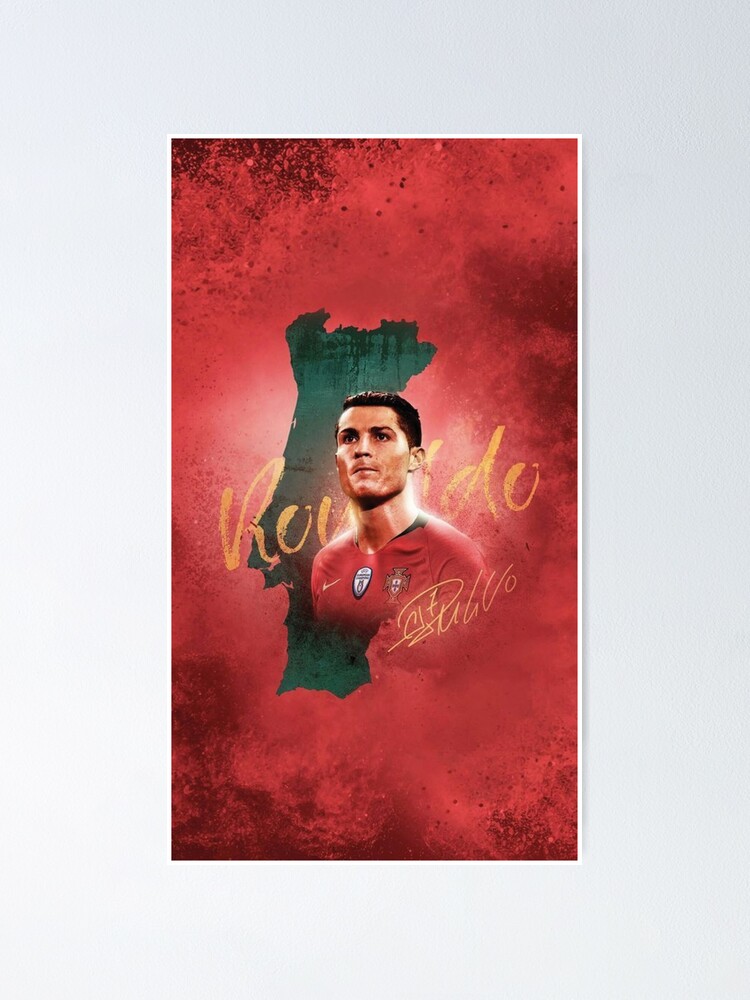 Póster for Sale con la obra «Cristiano Ronaldo de Portugal» de