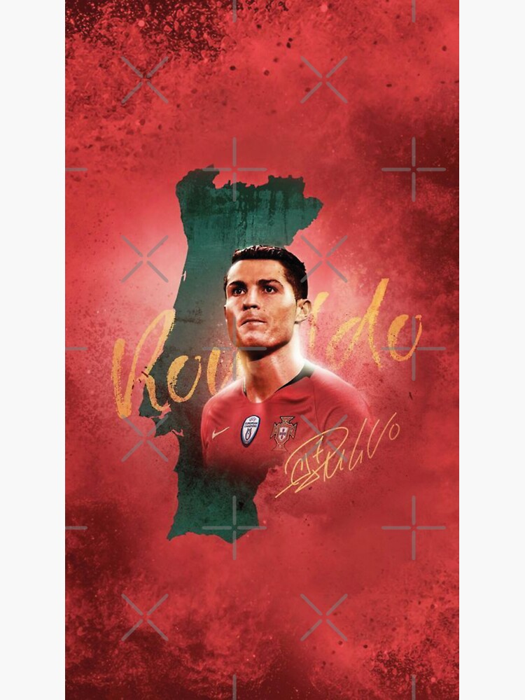 cristiano ronaldo siuuu  Sticker for Sale by masahiko212