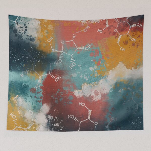 Item preview, Sugar Sugar - Intuitive Abstract Painting designed and sold by GirlHyphenated.