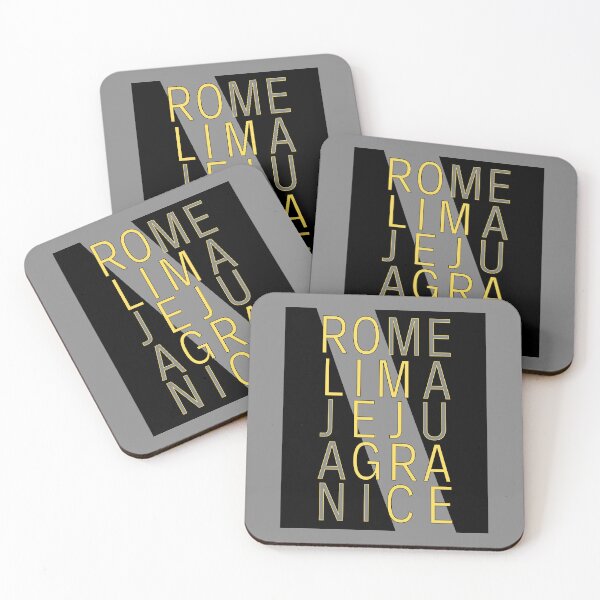 Item preview, 5 Cities 002 (Rome, Lima, Jeju, Agra, Nice). designed and sold by JockArts.