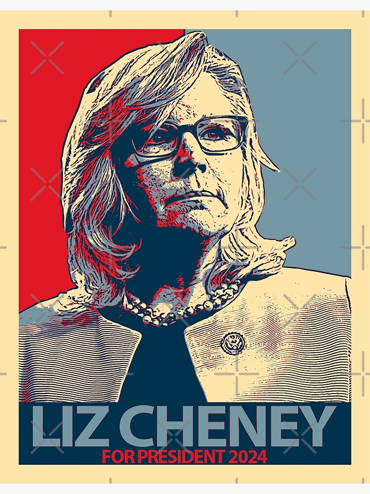 "Liz Cheney 2024" Poster for Sale by CamillaDesign Redbubble