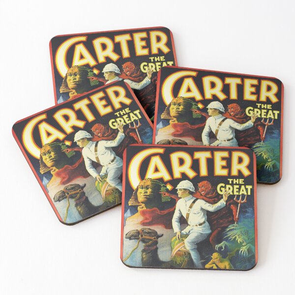 Item preview, CARTER THE GREAT American Stage Magician Vintage Theater Poster designed and sold by retroposters.