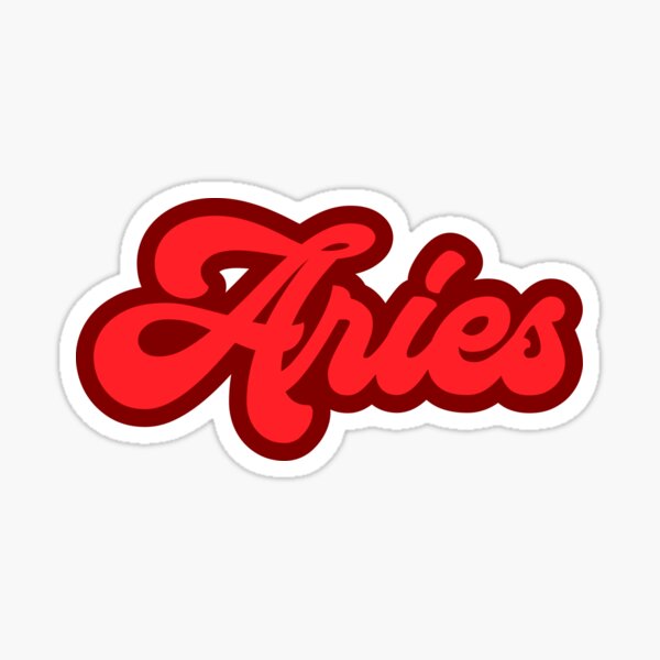 Artikel-Vorschau von ZODIAK WIDDER-TYPOGRAFIE, designt und verkauft von SUDAHLAHDONN.