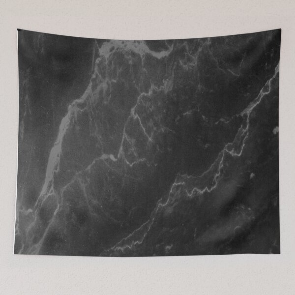 Item preview, Black marble with white veins ...Abstract marble designed and sold by aprajoos.