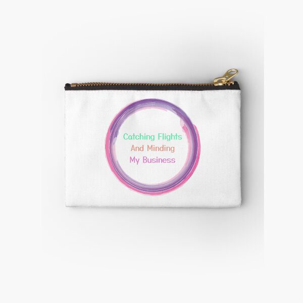 Item preview, catching flights and minding my business designed and sold by Neylou-Art.