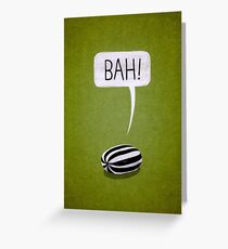 Bah Humbug Greeting Card