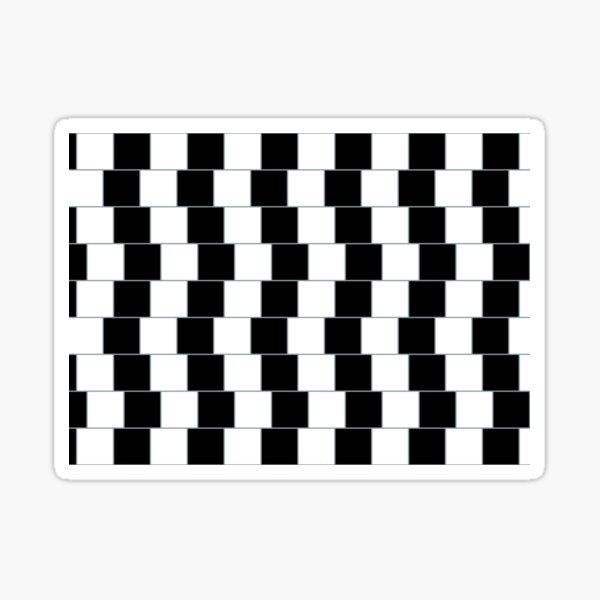 Item preview, Optical Illusion Checkers designed and sold by gologodesigns.