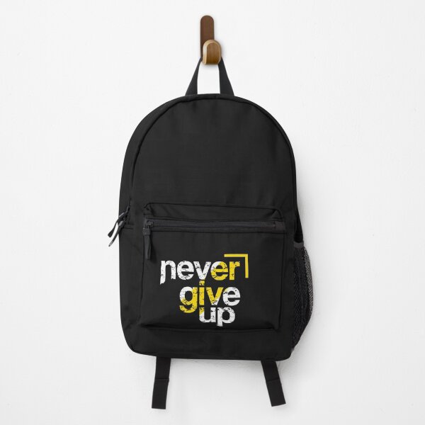 Item preview, Never give up Motivational Design designed and sold by Forevertrendy.