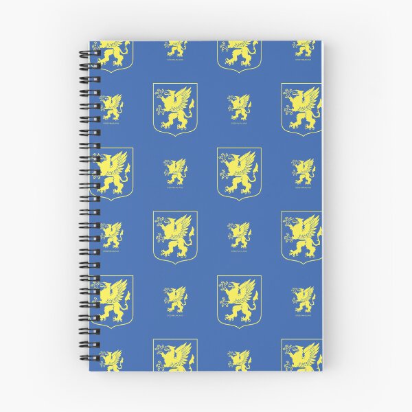 Item preview, Södermanland Griffin, Blue and Yellow Pattern (Sweden/ Svenska landskap)  designed and sold by Landskapsbutiken .com.