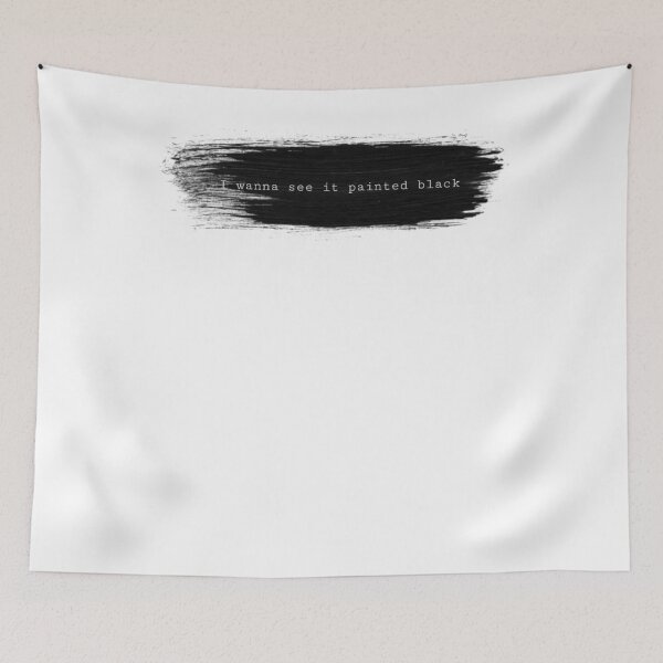 Item preview, Paint it black the Rolling Stones designed and sold by fabianggbqd06.