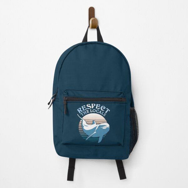 Item preview, Respect The Locals | Dolphin Conservation Quote designed and sold by TMBTM.