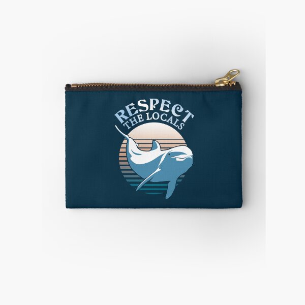 Item preview, Respect The Locals | Dolphin Conservation Quote designed and sold by TMBTM.