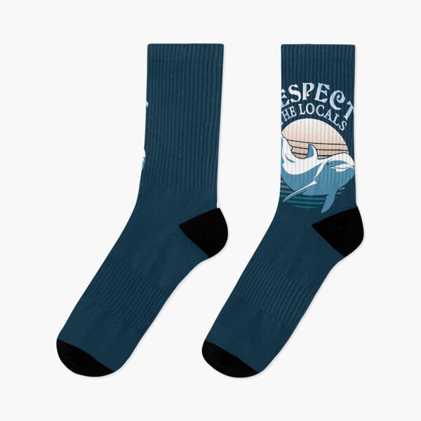 Item preview, Respect The Locals | Dolphin Conservation Quote designed and sold by TMBTM.