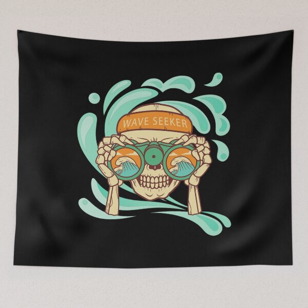 Item preview, Wave Seeker Skeleton - Beach Lover  designed and sold by DanysWorld.