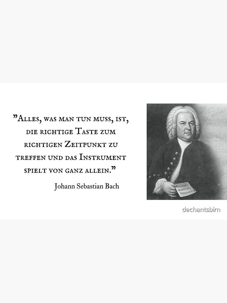 Thumbnail 6 of 6, Coffee Mug, Johann Sebastian Bach: All you have to do is press the right button at the right time and the instrument will play by itself. designed and sold by dechantsbirn.