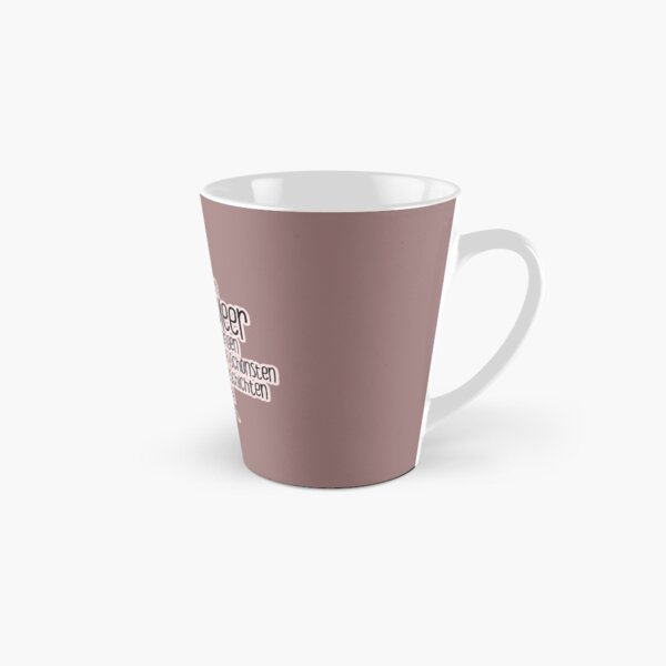 Am Meer fangen die schönsten Geschichten an! Tasse (konisch)