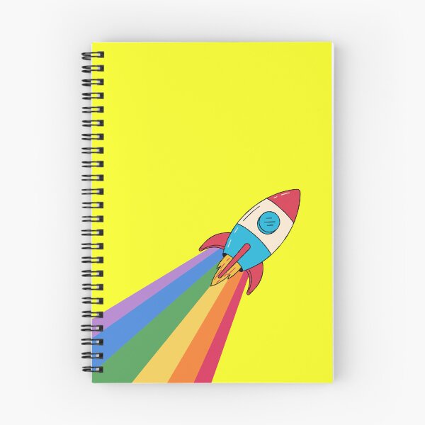 Item preview, Rainbow Astronaut Rocket designed and sold by OMGCutie.
