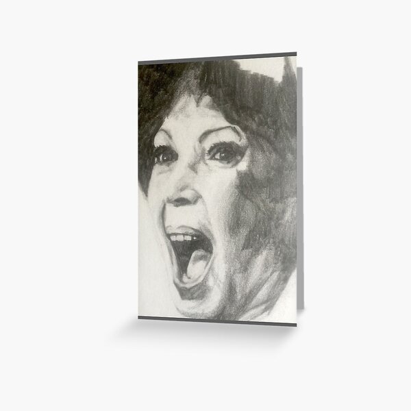 Shirley Bassey Greeting Card