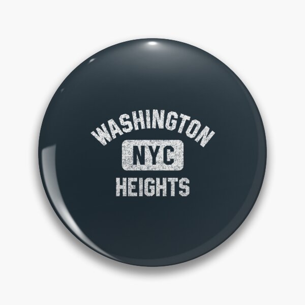 Artikelvorschau, Washington Heights NYC Gym Style Distressed White Print entworfen und verkauft von helenratnerer.