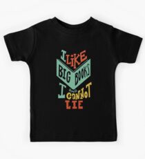 Ich mag große Bücher und ich kann nicht lügen Kinder T-Shirt