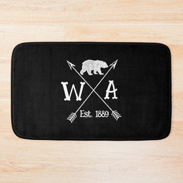 Item preview, Washington State Cross Arrow Bear designed and sold by helenratnerer.