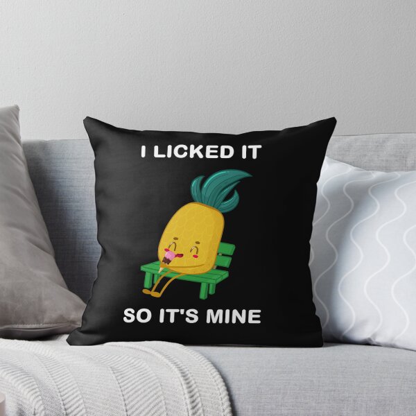 Item preview, I Licked It So It's Mine | Pineapple | ice cream designed and sold by bargaboot.