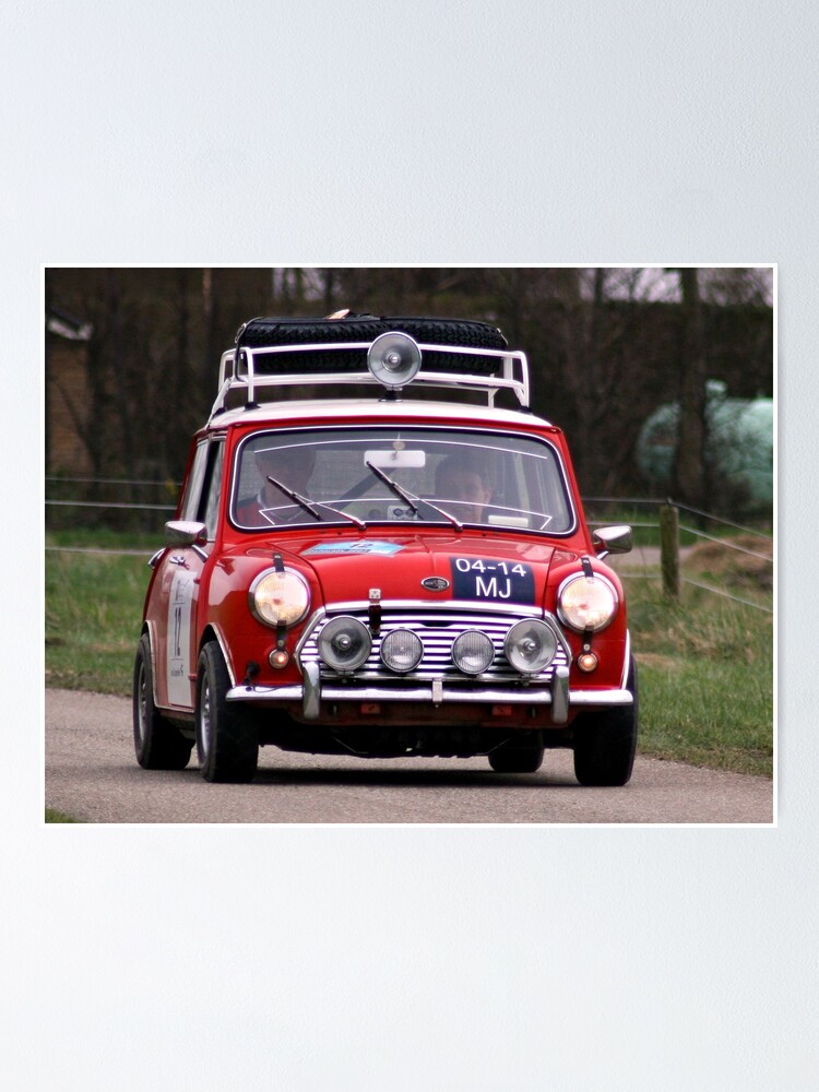 Mini Cooper S Poster By Geoffcarpenter Redbubble