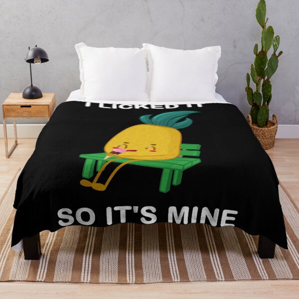 Item preview, I Licked It So It's Mine | Pineapple | ice cream designed and sold by bargaboot.