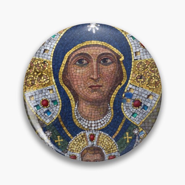 Item preview, Mosaico de cristal de la Virgen María designed and sold by Bobbex.