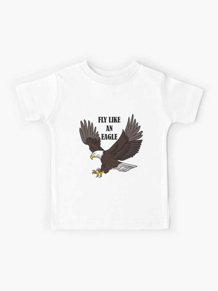 Eagles don't fly with pigeons' Unisex Baseball T-Shirt