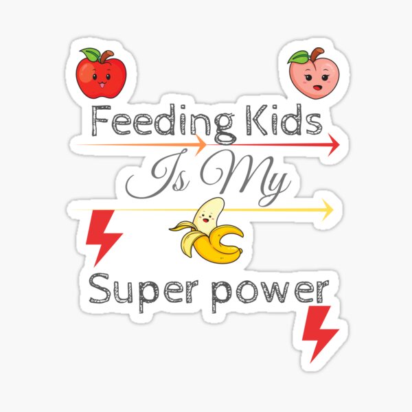 100 Days Of Feeding Kids Lunch Lady School Canteen' Sticker