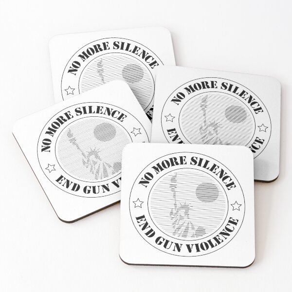 Item preview, No More Silence End Gun Violence | Gun Violence Awareness | Gun Control designed and sold by DrawingBoard.