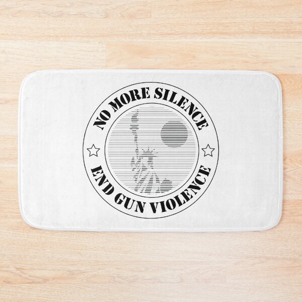 Item preview, No More Silence End Gun Violence | Gun Violence Awareness | Gun Control designed and sold by DrawingBoard.