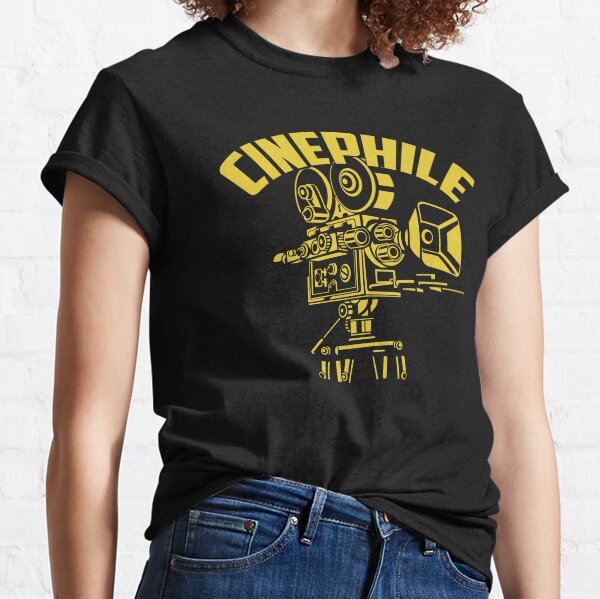 Item preview, Cinephile / Retro Movie Camera yellow print designed and sold by EddieBalevo.