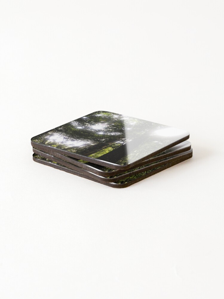 Thumbnail 4 of 5, Coasters (Set of 4), Tree Patterns designed and sold by KazM.
