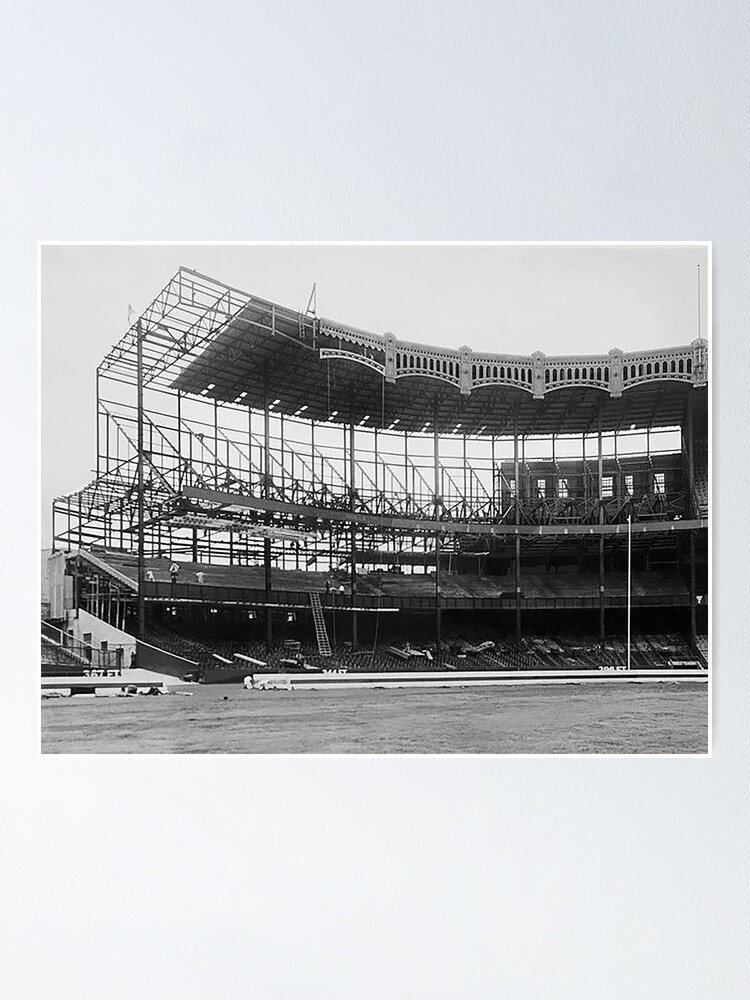 Yankee Stadium Right Field Expansion, Bleacher Bums, Monument Park, old  Stadiums, Old Ballparks, Centerfield,, Baseball Stadiums | Poster