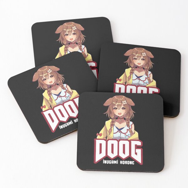 Item preview, Hololive - DOOG Inugami Korone Essential T-Shirt designed and sold by eleteriwm.